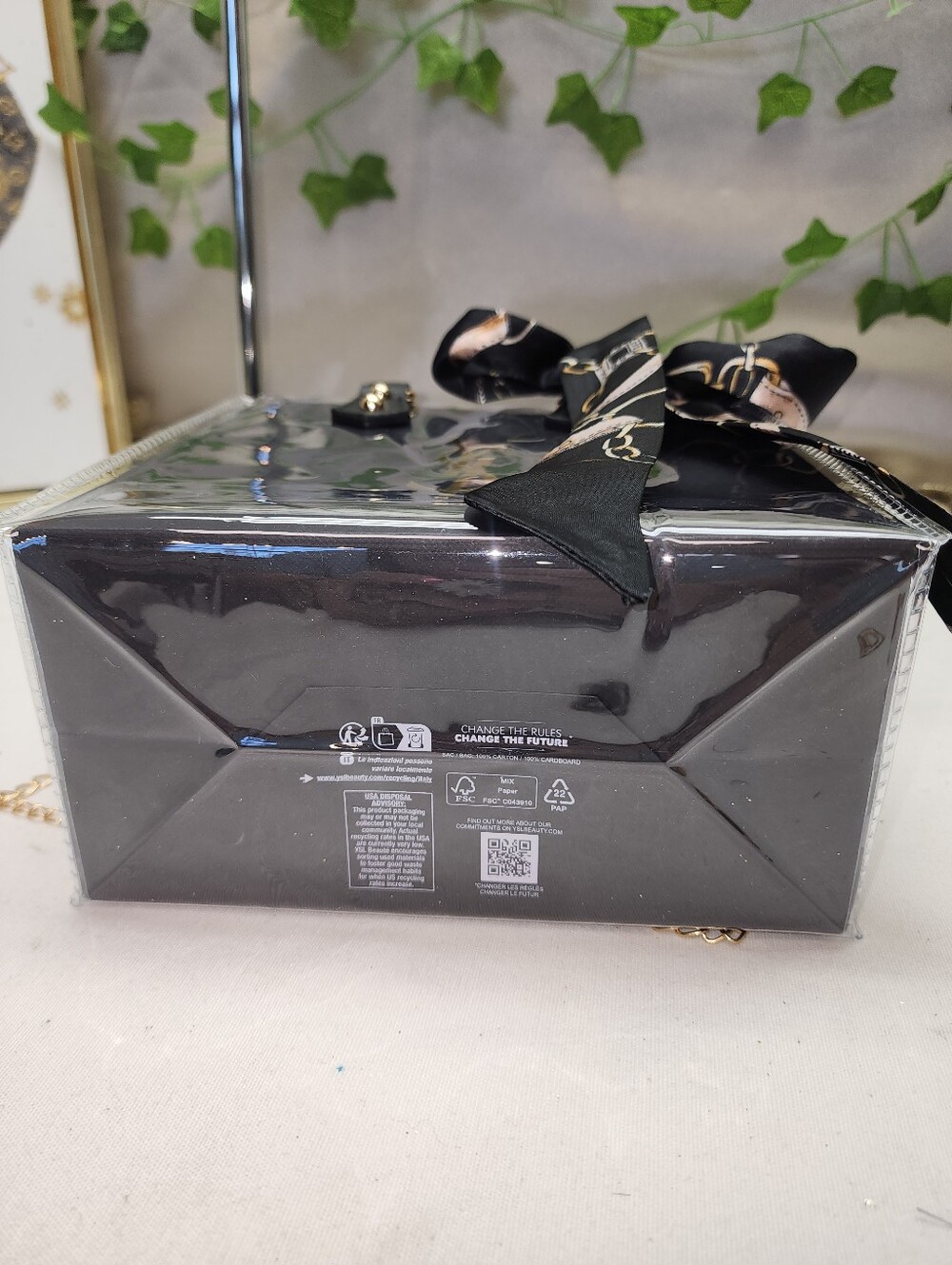 Authentic Yves Saint Laurent Shopping Bag In PVC Tote - Picture 8 of 10